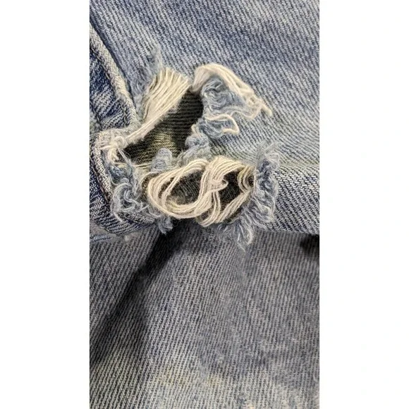 Harley Davidson Jeans Men's 42 X 29 Relaxed Straight Loose Denim Distressed - Picture 13 of 16